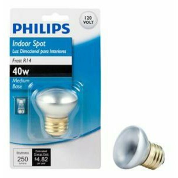 Philips Lighting 40w R14 Med. Base Spot Bulb 415380